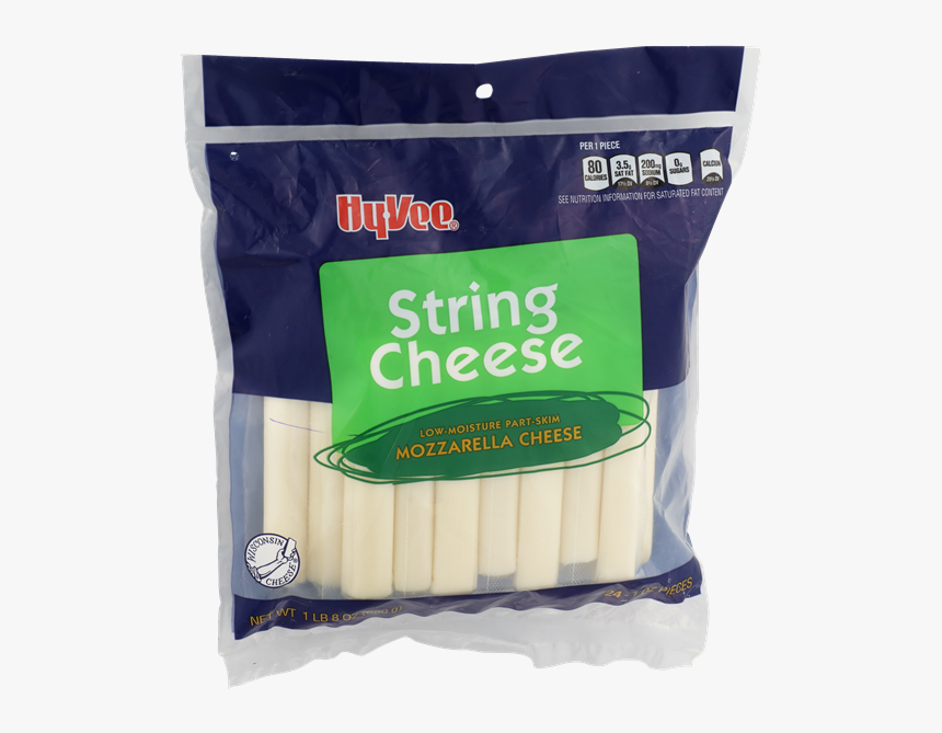 Hy Vee Mozzarella String Cheese, HD Png Download, Free Download