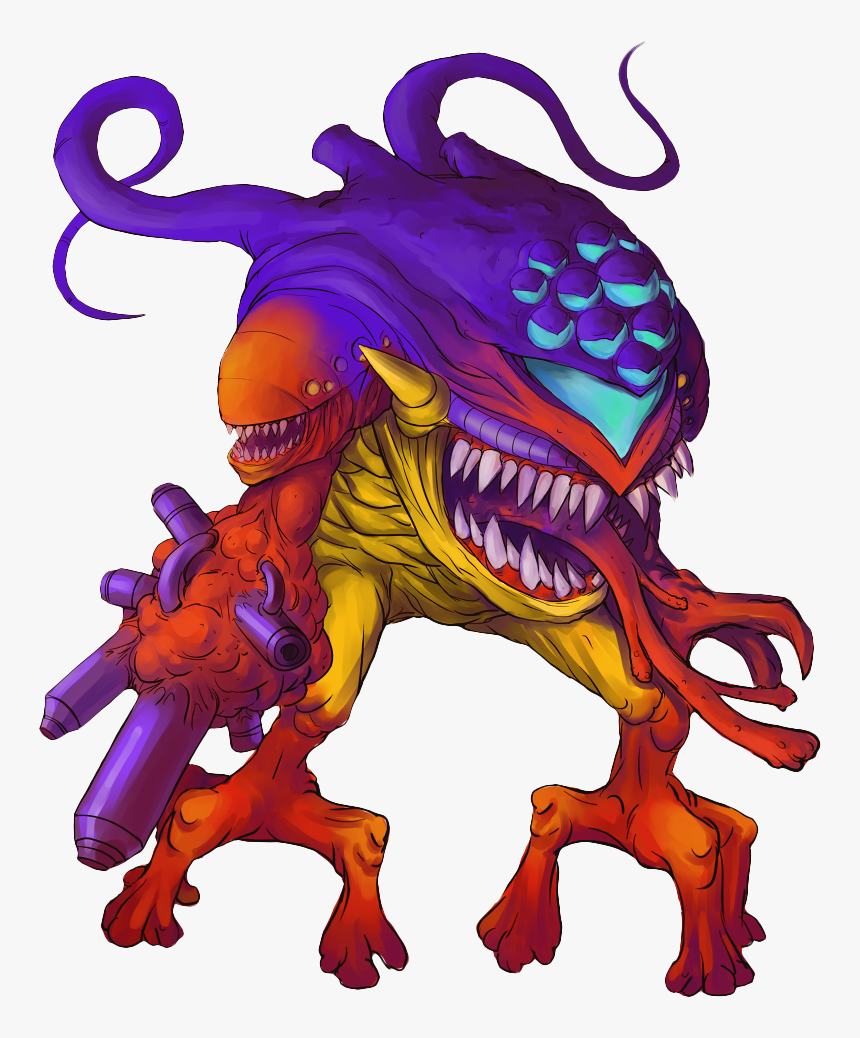 Sa X Metroid Monster, HD Png Download, Free Download