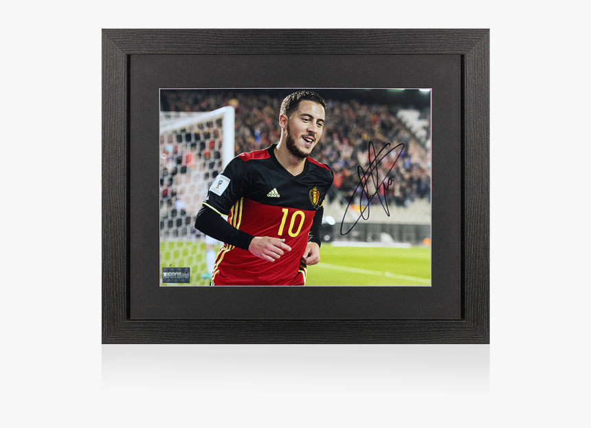 Signed Red Devil Belgium Image The Bootroom Collection - Eden Hazard Celebration Belgium, HD Png Download, Free Download