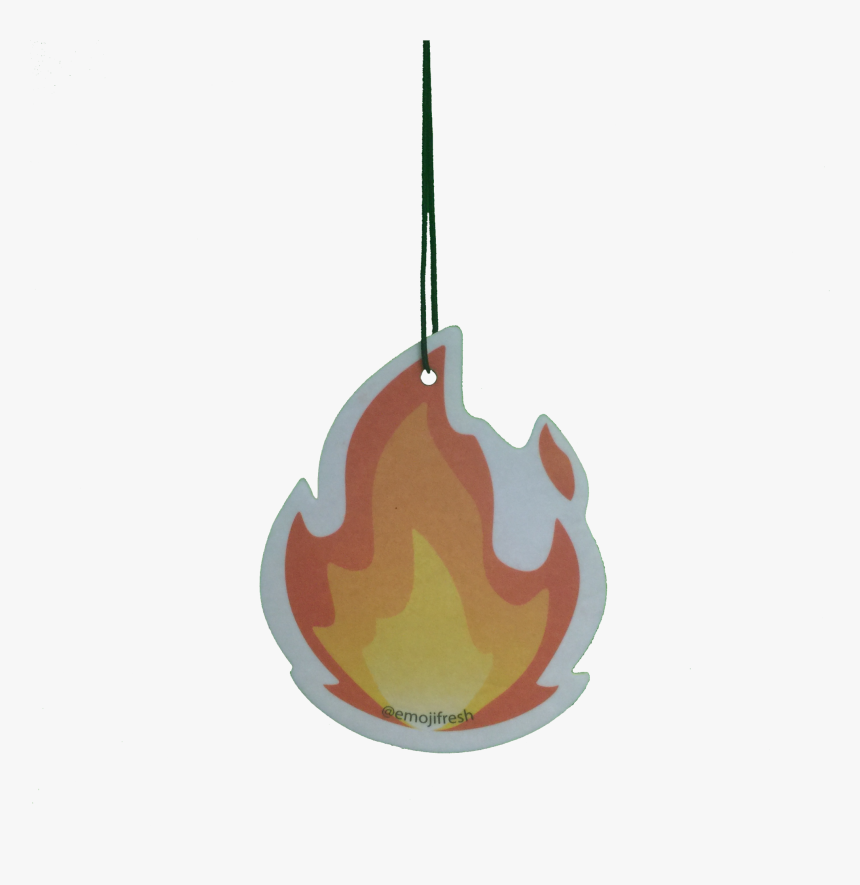 Fire Emoji Car Air Freshener - Car Fire Air Freshener, HD Png Download, Free Download