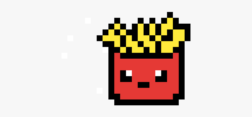 French Fries Pixel Art, HD Png Download, Free Download