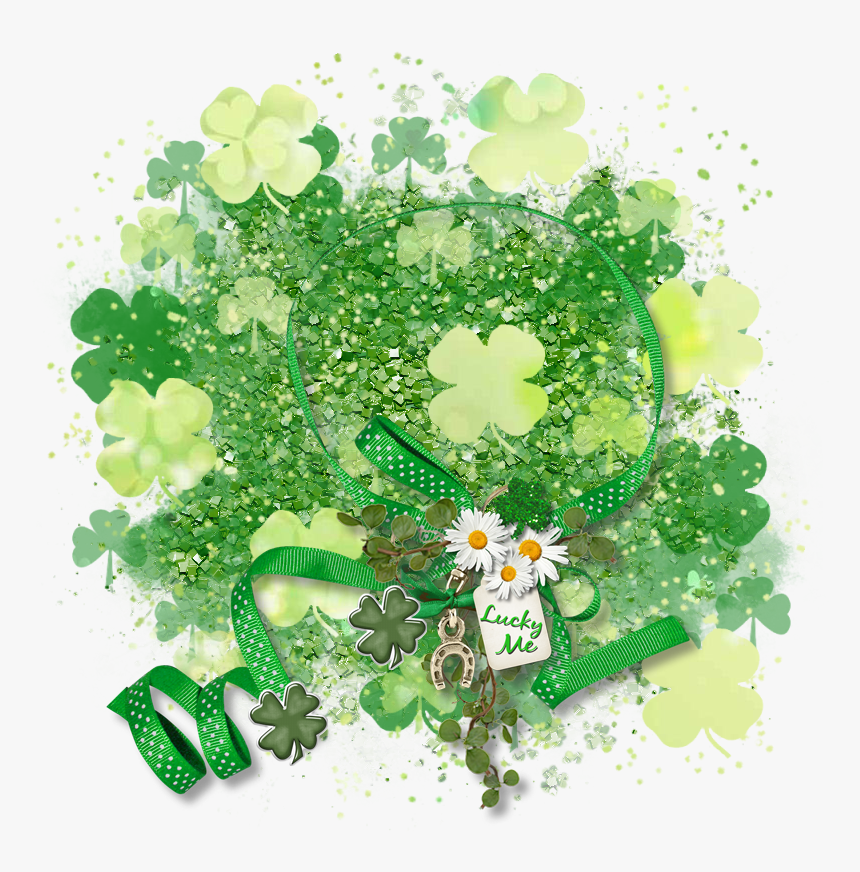 Saint Patrick"s Day Cluster Frame - Jasmine, HD Png Download, Free Download