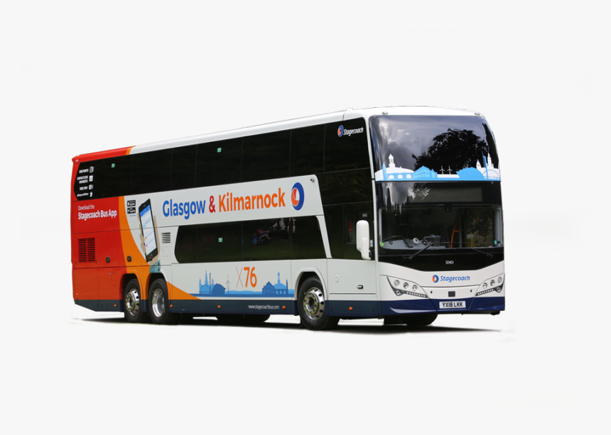 Stagecoach Double Decker Bus - Stagecoach West Scotland, HD Png Download, Free Download