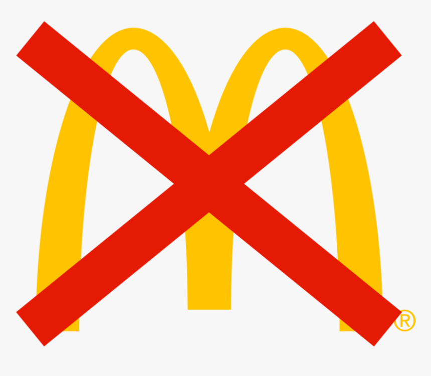 "it Had No Meaningful Effect - Mcdonalds With An X, HD Png Download, Free Download