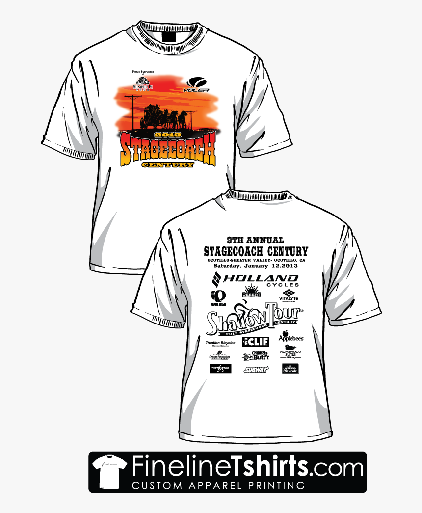 2011 Stagecoach T-shirt - Active Shirt, HD Png Download, Free Download
