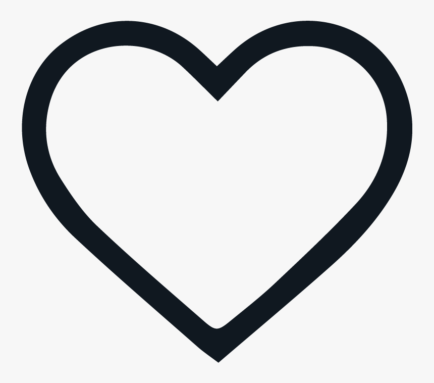 Heart Symbol Clip Art - Transparent Background Heart Icon, HD Png Download - kindpng