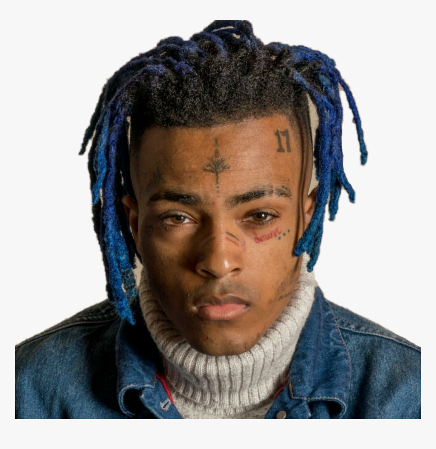 Sticker By Brayan Velez - Xxxtentacion With Blue Hair, HD Png Download, Free Download