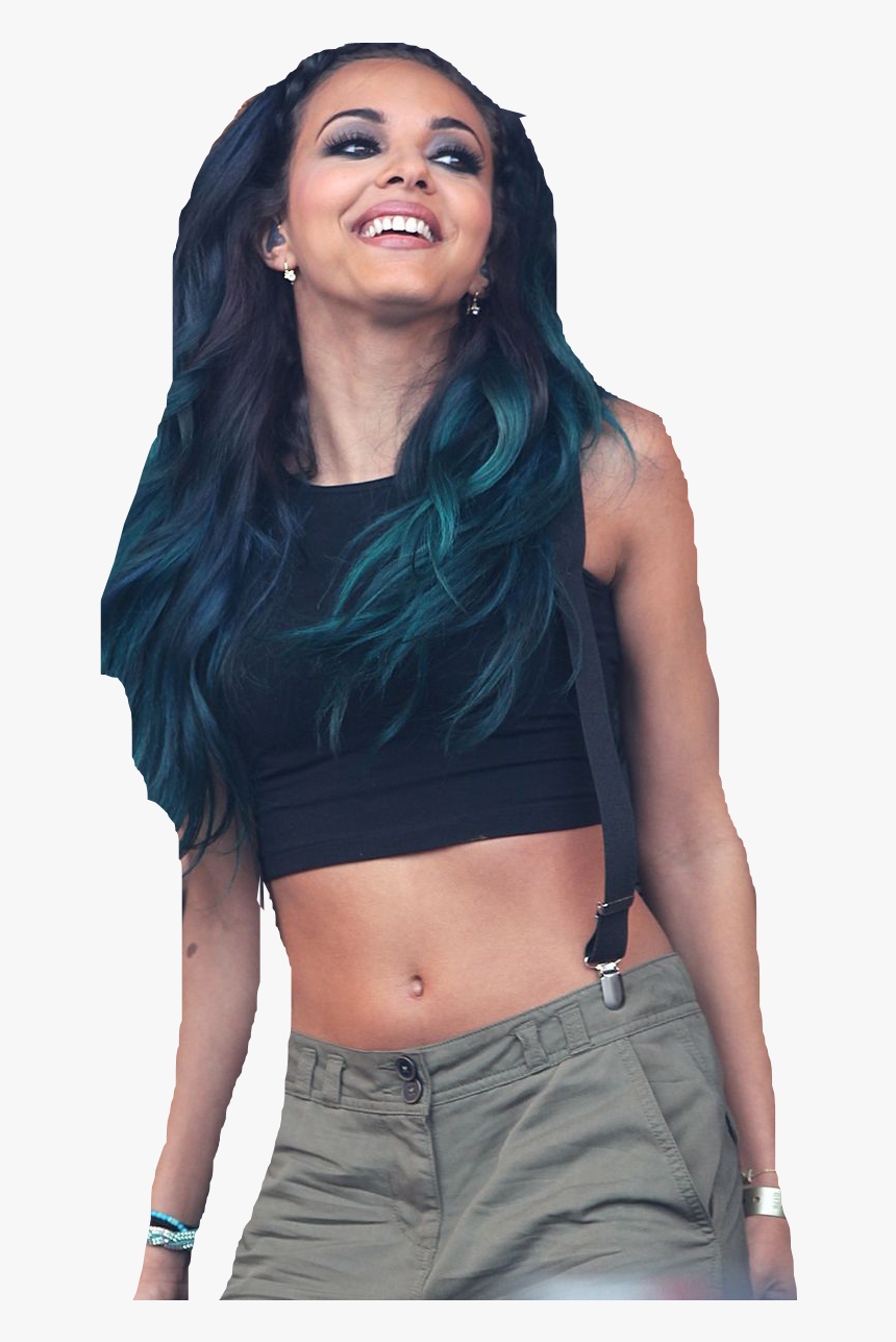 Transparent Leigh Anne Pinnock Png - Blue Hair Jade Thirlwall, Png Download, Free Download