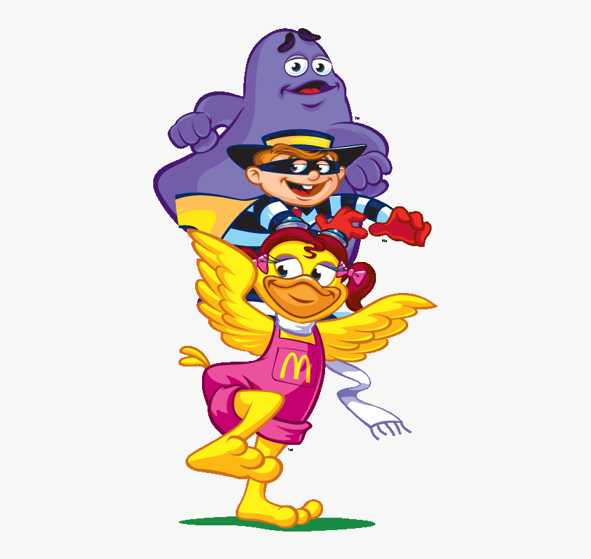 Catoon - Mcdonalds And Friends Png, Transparent Png, Free Download