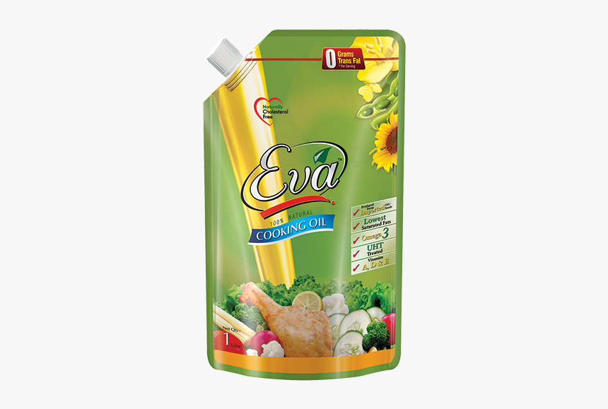 Eva Cooking Oil Standup Pouch - Eva Canola Oil Pouch, HD Png Download, Free Download