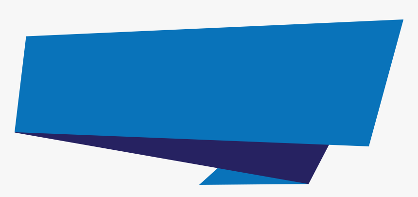 Blue Origami Banner Png , Png Download - Blue Origami Banner Png, Transparent Png, Free Download