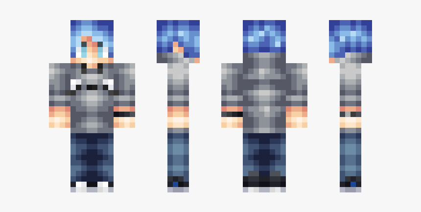 Shaded Minecraft Boy Skins, HD Png Download, Free Download