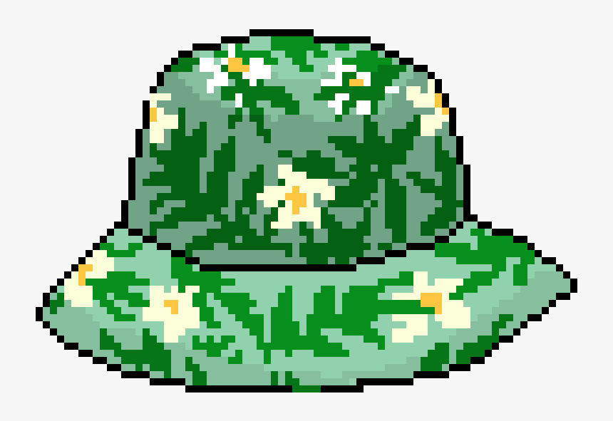 Pixel Art Hat Png, Transparent Png, Free Download