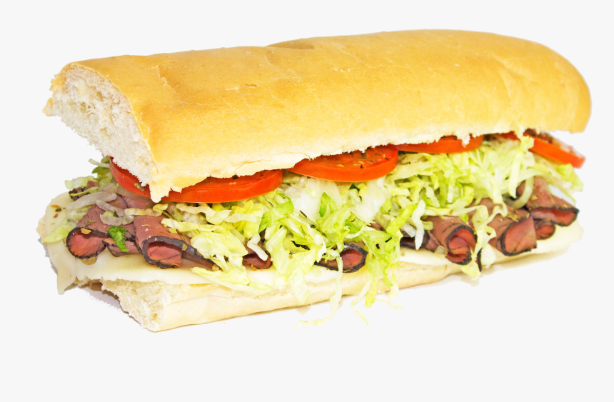 #5 Roast Beef Sub - Fast Food, HD Png Download, Free Download