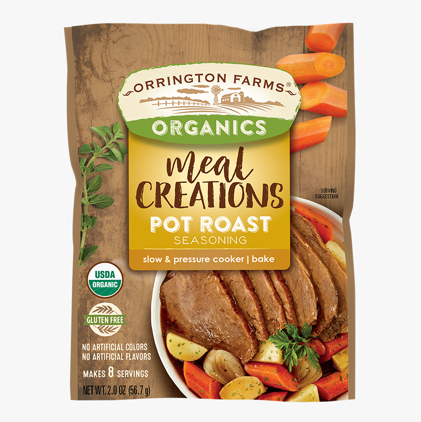 Meal Creations Seasonings Pot Roast Package - Seasoning, HD Png Download, Free Download