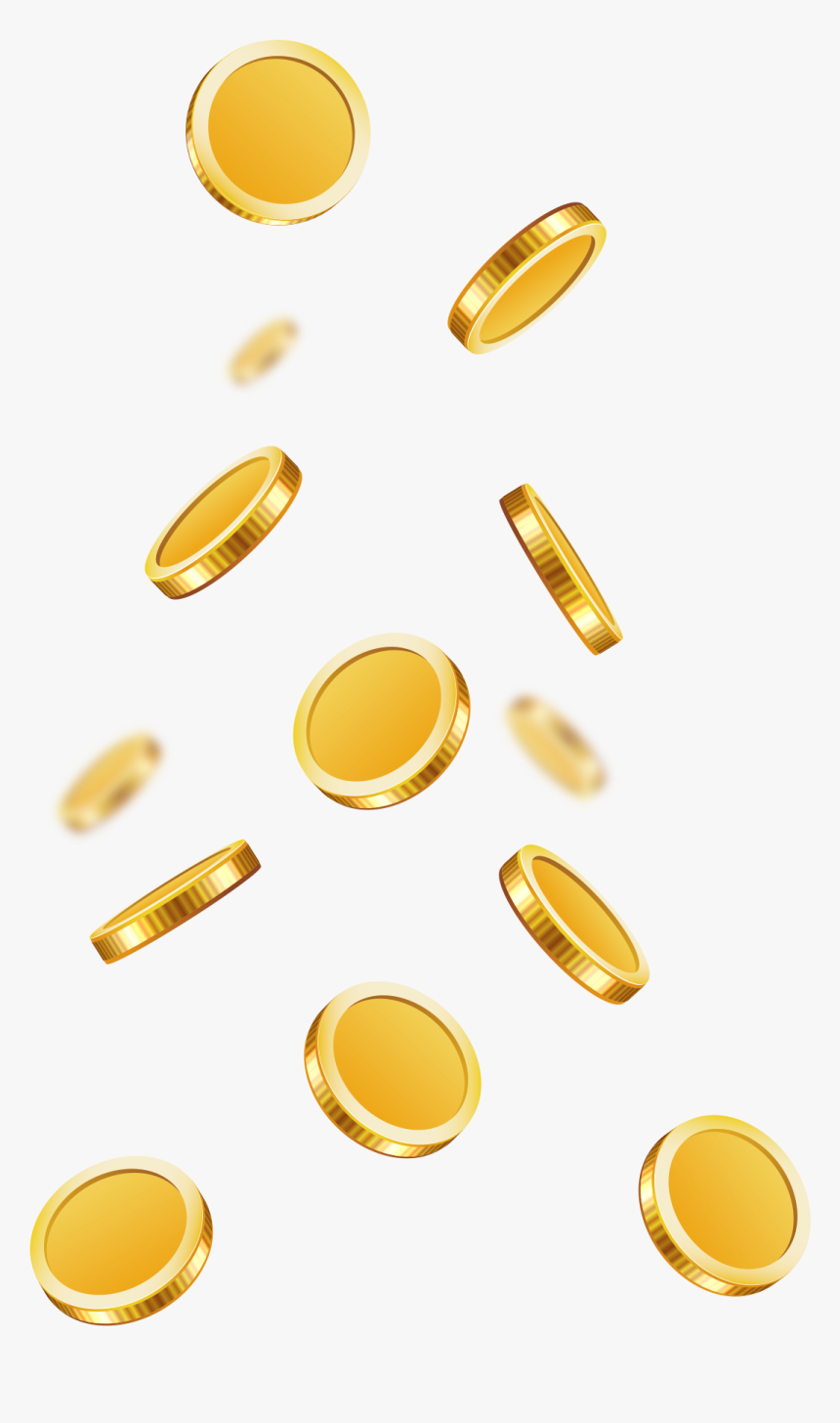 Raining Coins Png, Transparent Png, Free Download