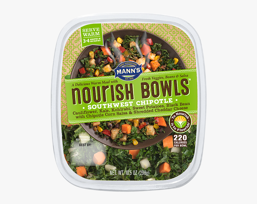 Mann's Nourish Bowls Southwest Chipotle, HD Png Download, Free Download