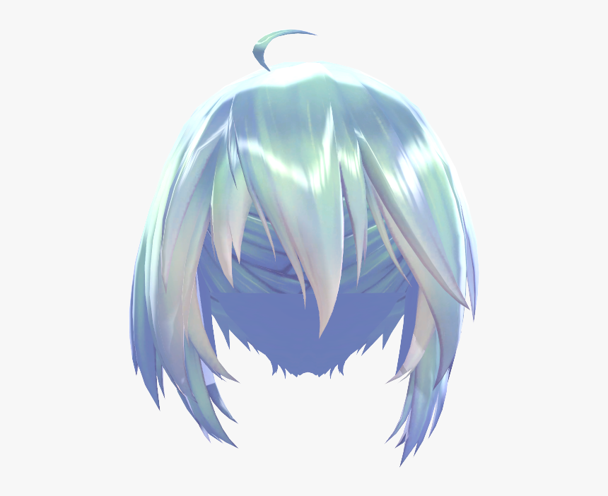 Hair Png Pigtails Hair Pigtail Hairstyles Braid Blue Hair Mmd