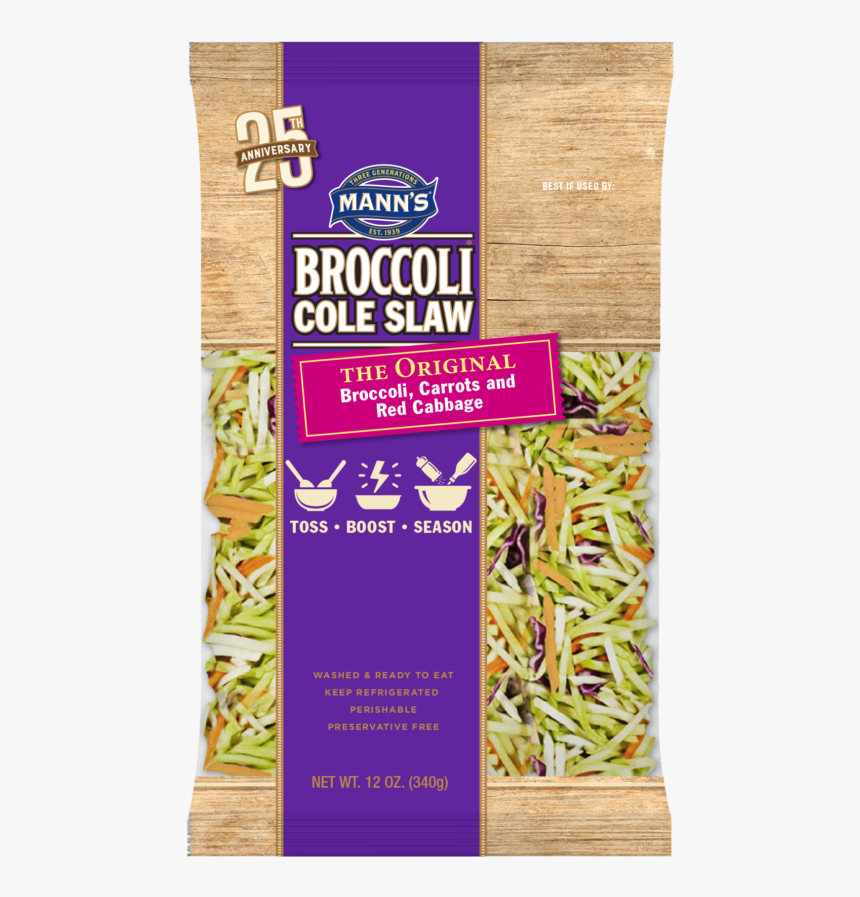 Mann's Broccoli Slaw, HD Png Download, Free Download