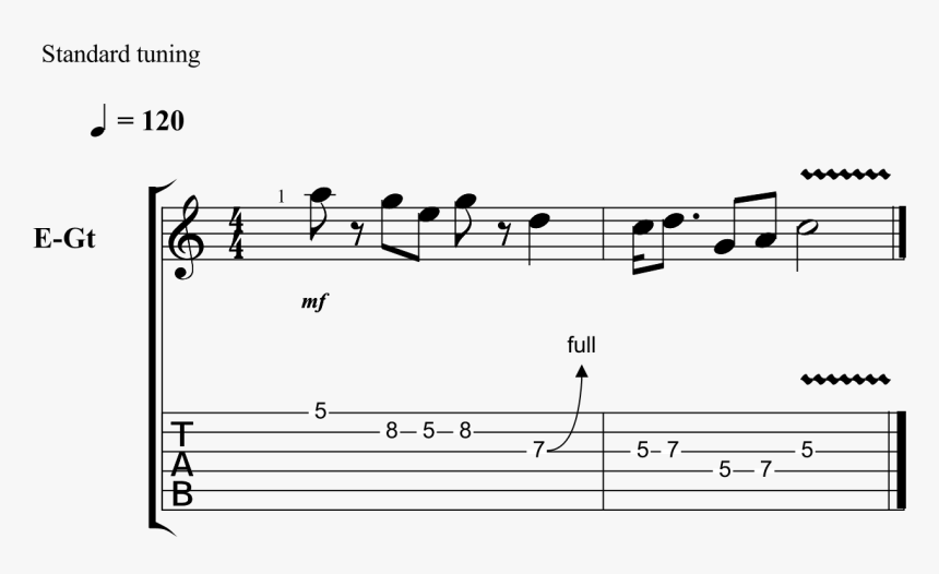 Simple Melody With Rests And Enhancement Through Bent - Autumn Leaves Licks, HD Png Download, Free Download