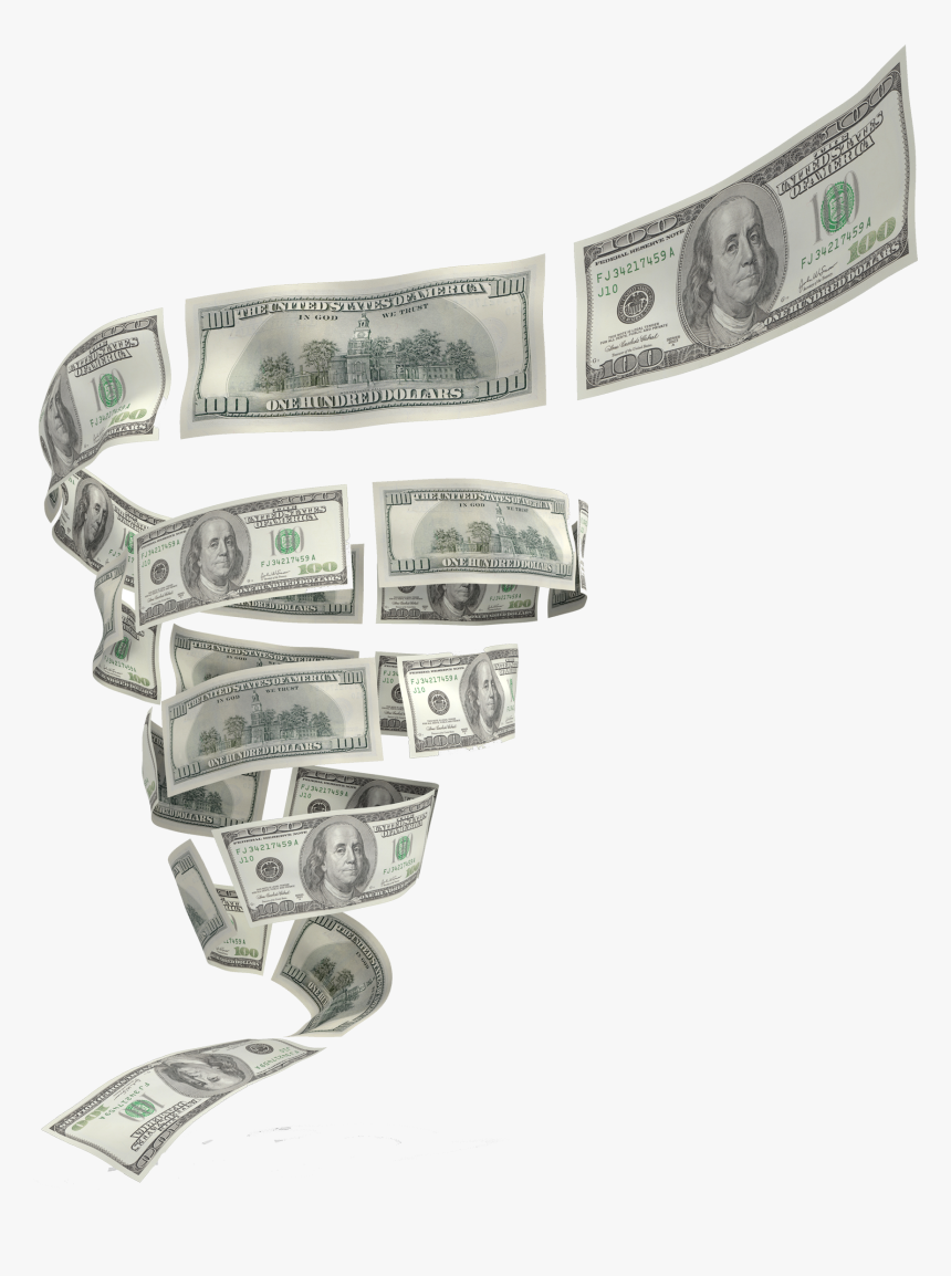 Currency Money United States Dollar Animation Currency - Animated Money Falling Png, Transparent Png, Free Download