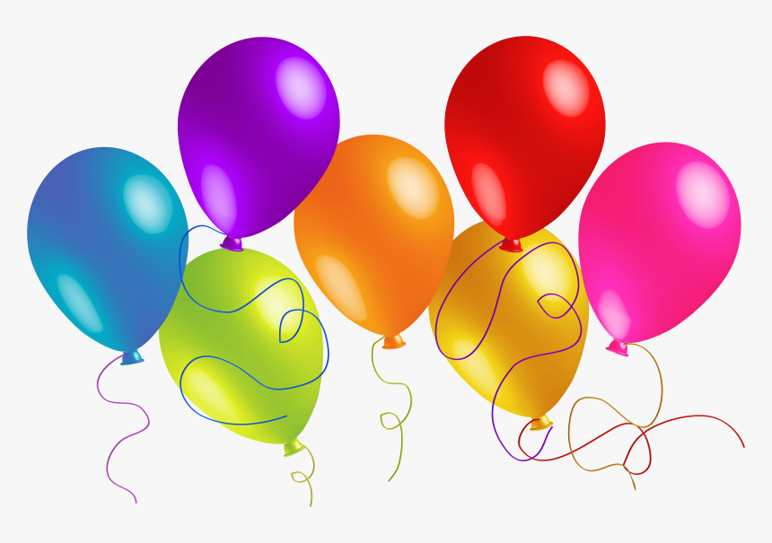 Transparent Background Balloons Clipart, HD Png Download, Free Download