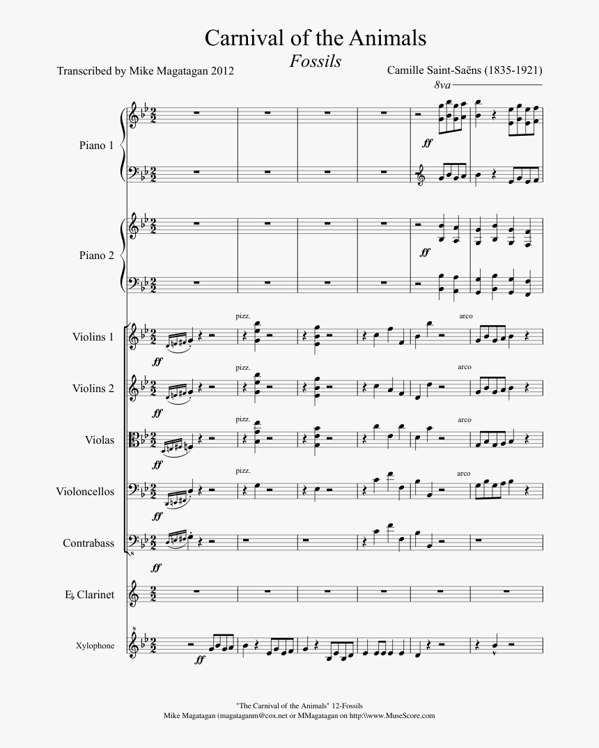 Printable Free Christmas Sheet Music, HD Png Download, Free Download