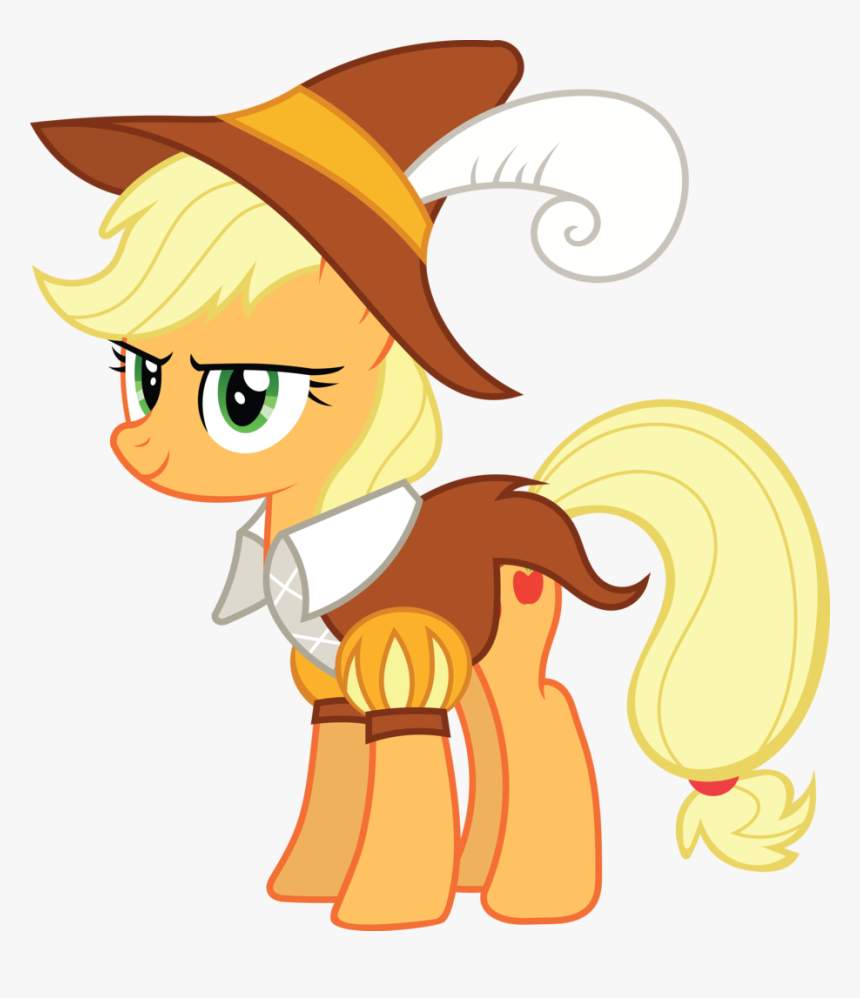 Smart Vector Cartoon - My Little Pony Applejack Vector, HD Png Download, Free Download