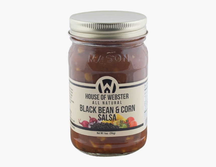 Black Bean & Corn Salsa - Fruit Preserves, HD Png Download, Free Download