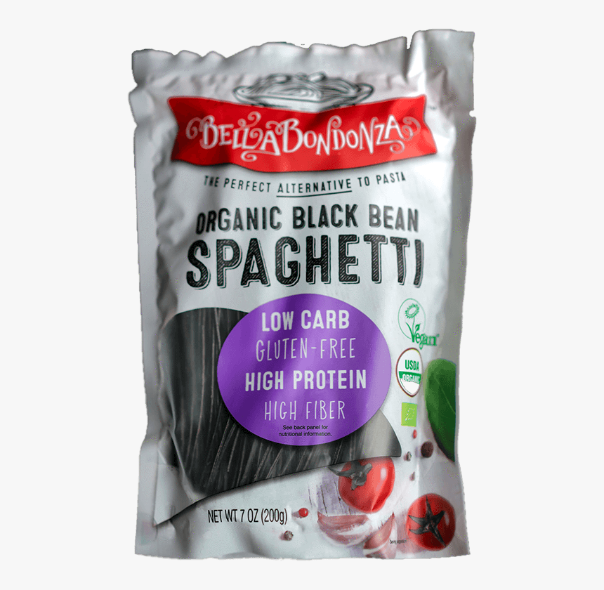 Organic Black Bean Spaghetti, HD Png Download, Free Download