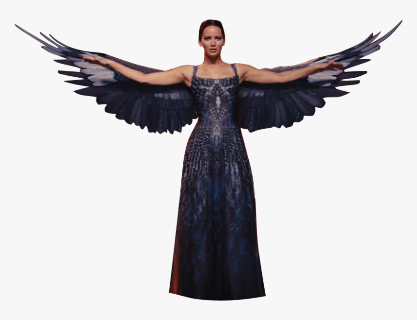 Katniss Everdeen Mockingjay Png Katniss Everdeen Costume Dress Transparent Png Kindpng