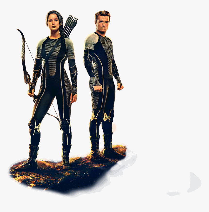 Katniss And Peeta Victor Banner Revealed By Hunger - Peeta From Hunger Games Costume, HD Png Download, Free Download