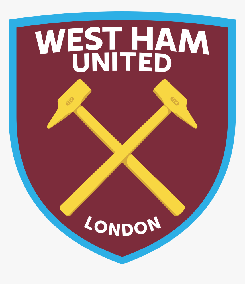 West Ham United Fc Football Club Logo Vector - West Ham Logo Png, Transparent Png, Free Download