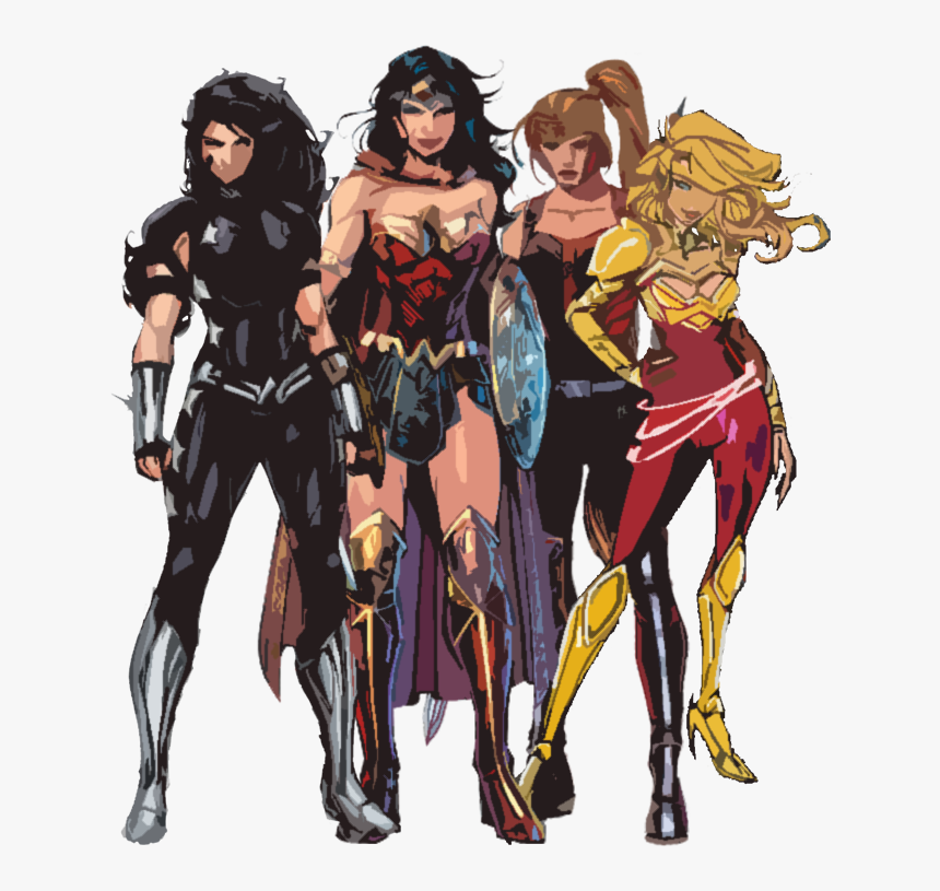 Donna Troy, Wonder Woman, Artemis, Wonder Girl - Wonder Woman Donna Troy Wonder Girl, HD Png Download, Free Download