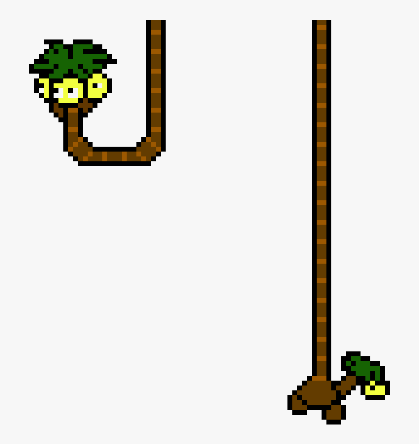 Alolan Exeggutor Pixel Art, HD Png Download, Free Download