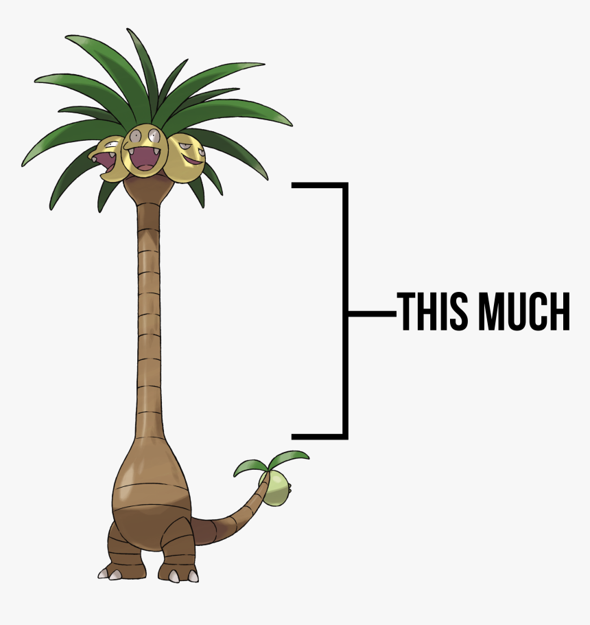 Alolan Exeggutor, HD Png Download, Free Download