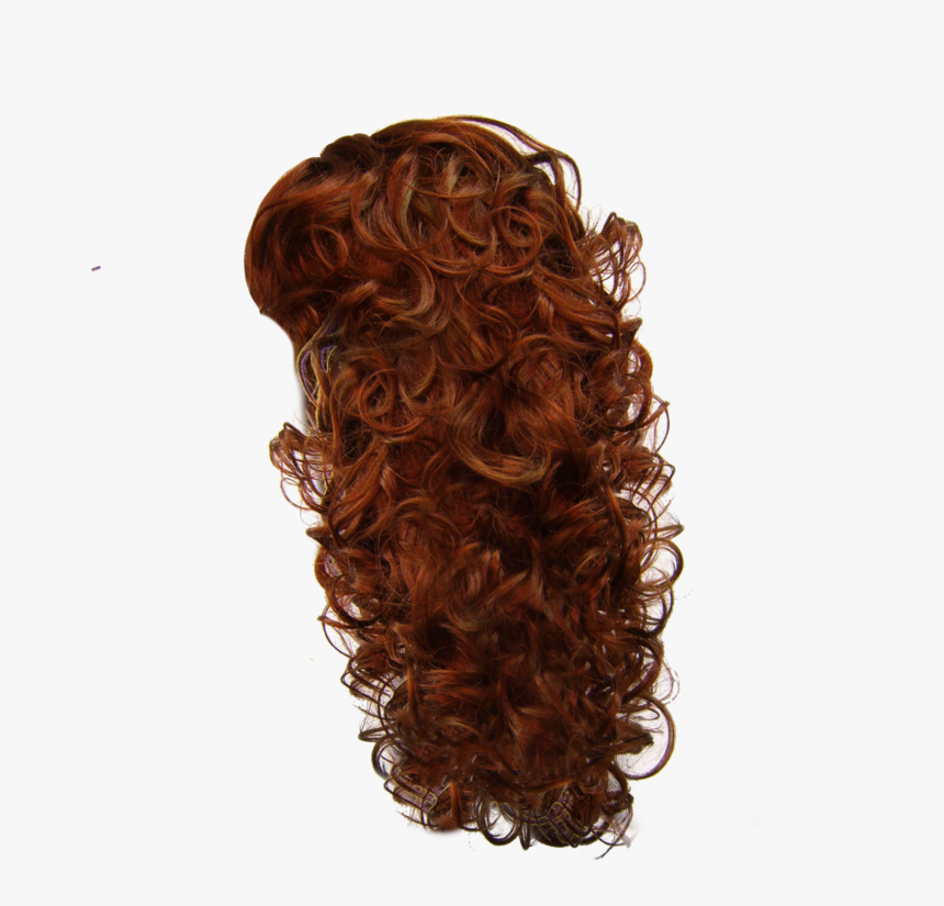 Brown Curly Hair Png - Curly Brown Hair Png, Transparent Png, Free Download