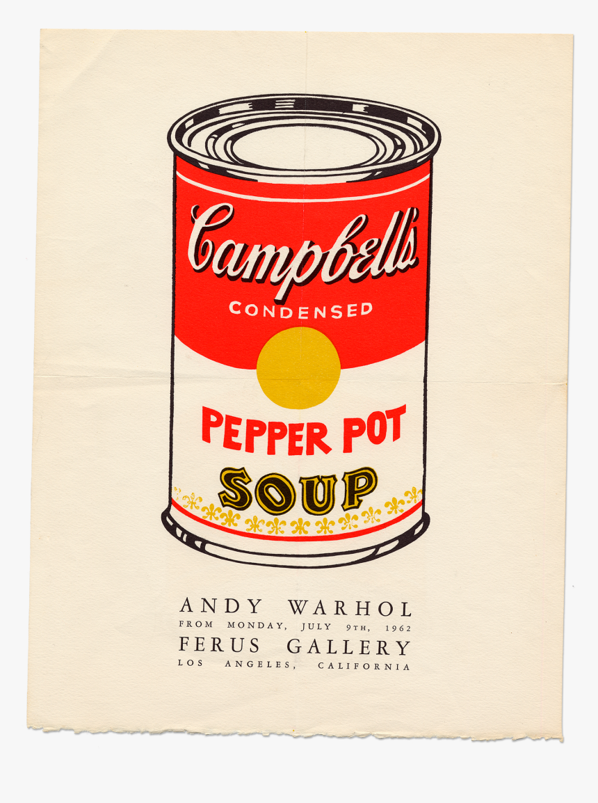 Andy Warhol Campbell Soup, HD Png Download, Free Download