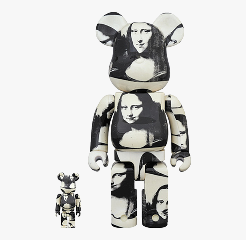 Transparent Mona Lisa Png - Andy Warhol Double Mona Lisa Bearbrick, Png Download, Free Download