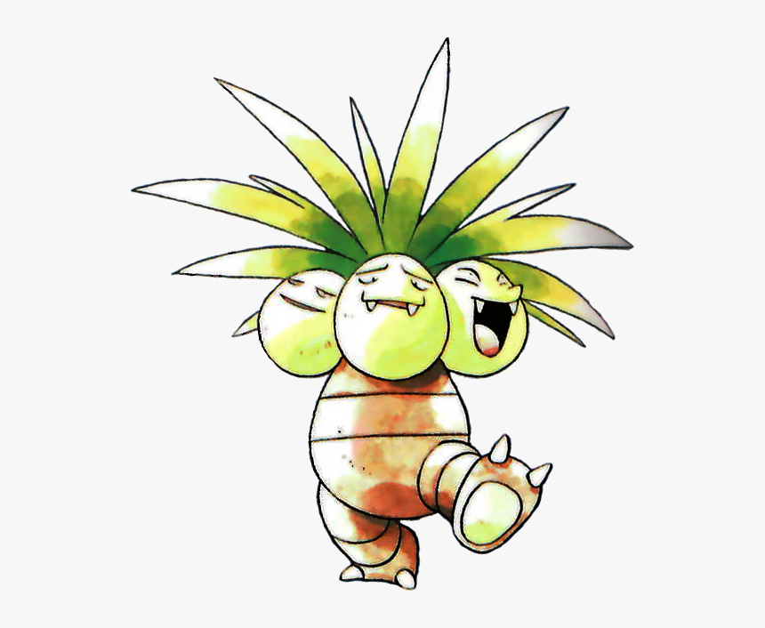Pokemon Red And Blue Exeggutor, HD Png Download, Free Download