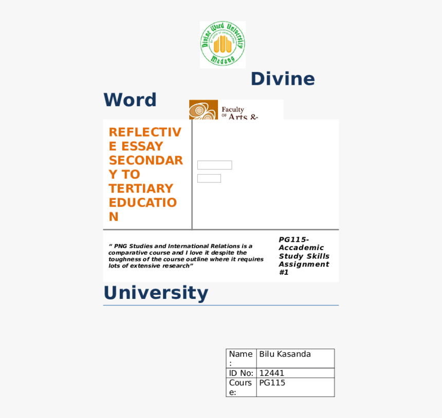 Divine Word University, HD Png Download, Free Download