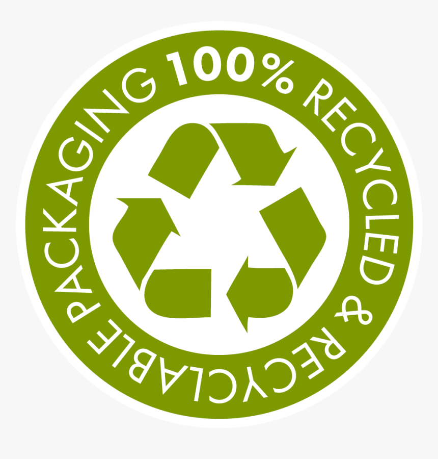 100 Recycled Plastic Logo, HD Png Download, Free Download