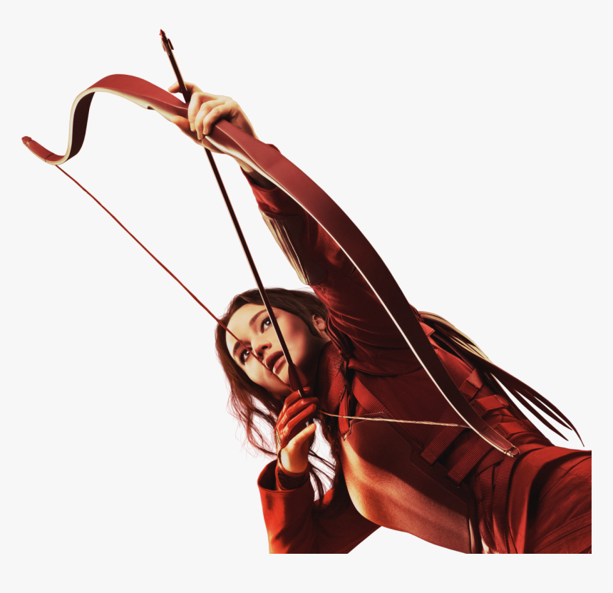 “ “jennifer Lawrence As Katniss Everdeen In The Hunger - Hunger Games Mockingjay Part 2 Png, Transparent Png, Free Download