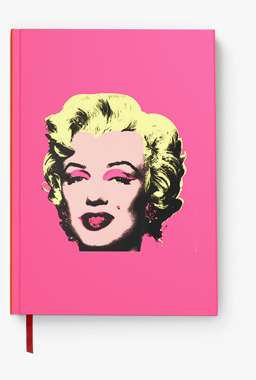 Andy Warhol Journal Notebook - Marilyn Monroe Andy Warhol Hot Pink, HD Png Download, Free Download