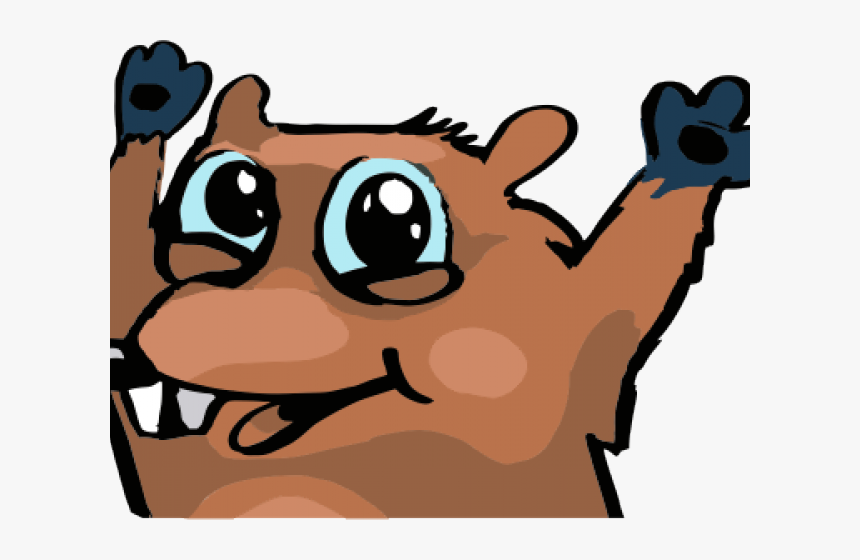 Beaver Clipart Emoji - Cartoon, HD Png Download, Free Download
