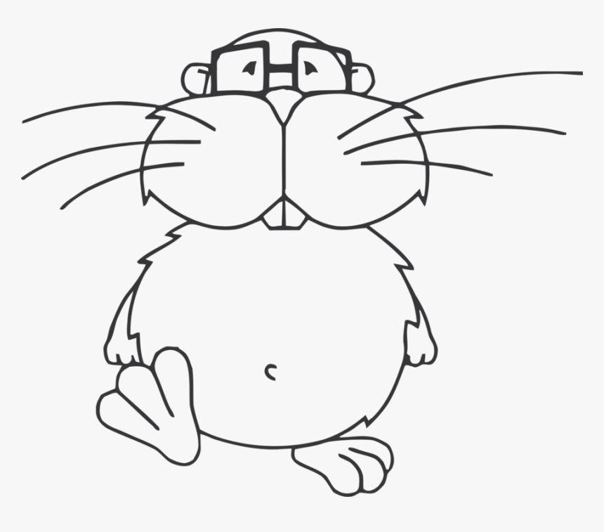 Mammal Eye American Beaver Drawing Cartoon Cc0 - Cartoon Drawing Beavers, HD Png Download, Free Download