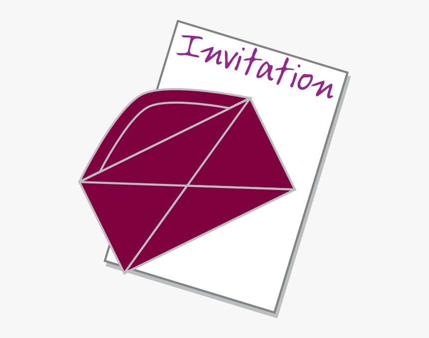 28 Collection Of Invitation Clipart - Clip Art Of Invitation Card, HD Png Download, Free Download