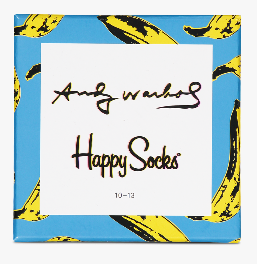 Front Image Of Happy Socks Andy Warhol Sock Box Set - Happy Socks, HD Png Download, Free Download