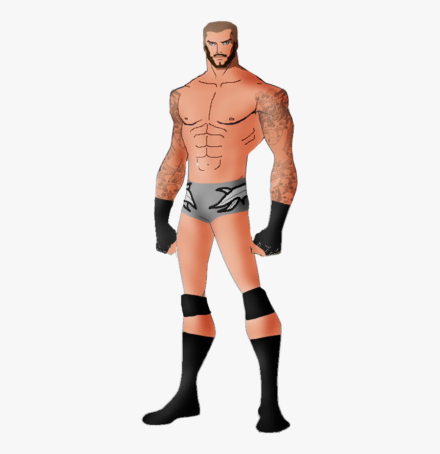 Edge Drawing Person Wwe - Latex Clothing, HD Png Download, Free Download