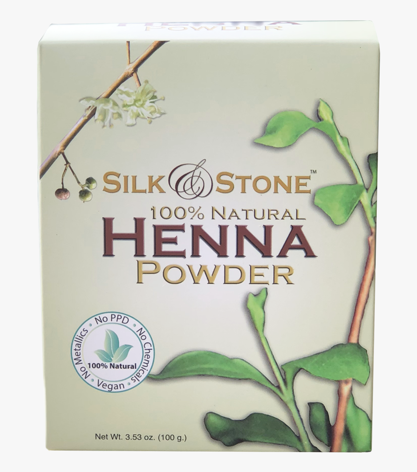Silk & Stone 100% Pure And Natural Henna Leaf Powder - Henna, HD Png Download, Free Download